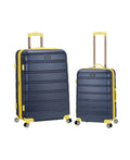 Rockland Melbourne 2 Piece Hardside Sizepinner Luggage Sizeet, F225