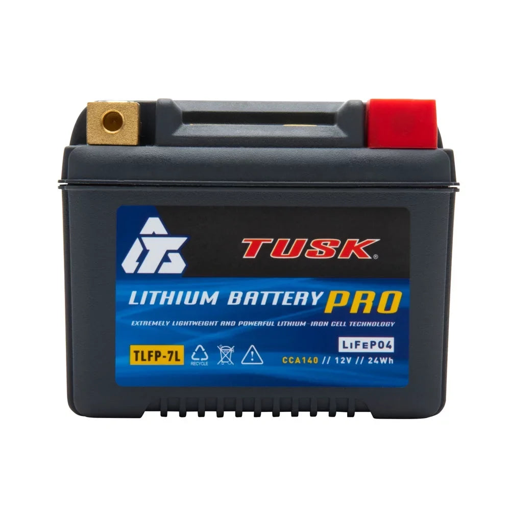 Tusk Lithium Pro Battery TLFP-7L For HONDA CRF450RL 2021-2023