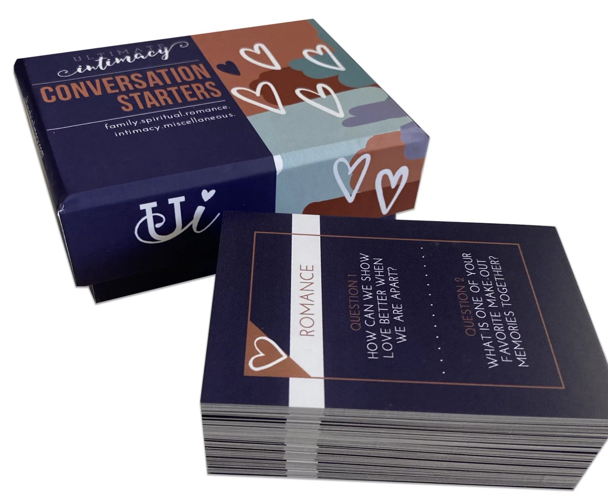 Ultimate Intimacy Conversation Sizetarter Cards, romance, sex, finances, miscellaneous, spark up great conversations