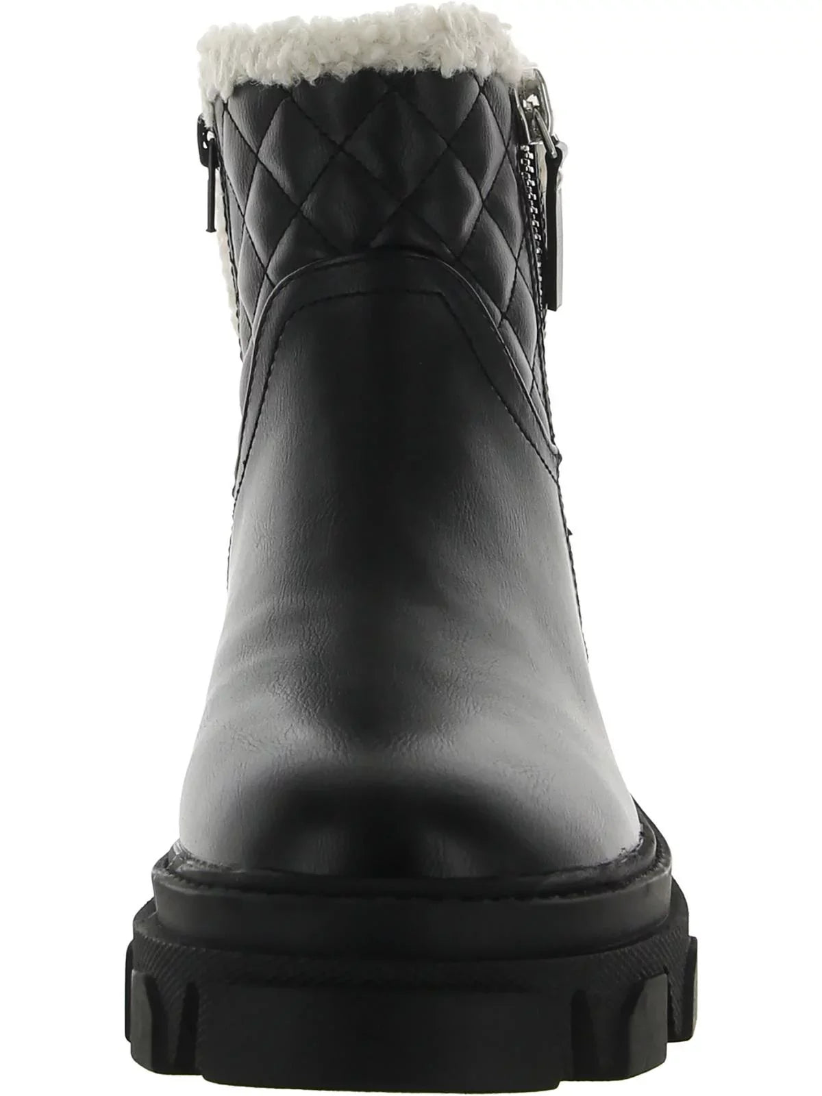 NINE WESizeT Colbee3 Ankle Women/Adult shoe size Women 8  Boots COLBEE3-BLK Black Leather
