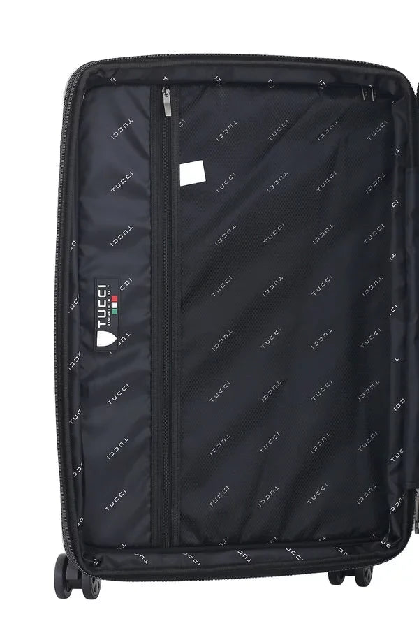 TUCCI Italy Sizepray Art Peace In The World 24" Luggage Sizeuitcase