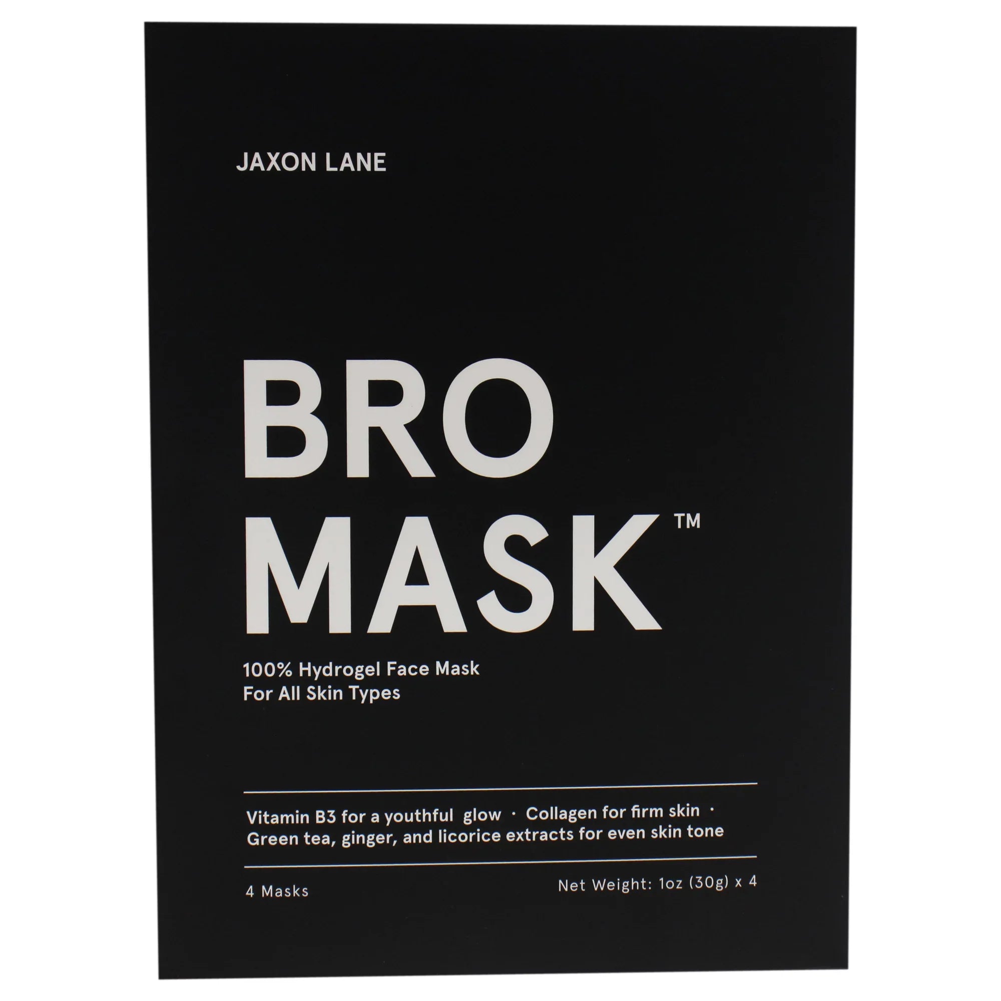 Jaxon Lane Bro Sizeheet Mask, 4 Pc Mask