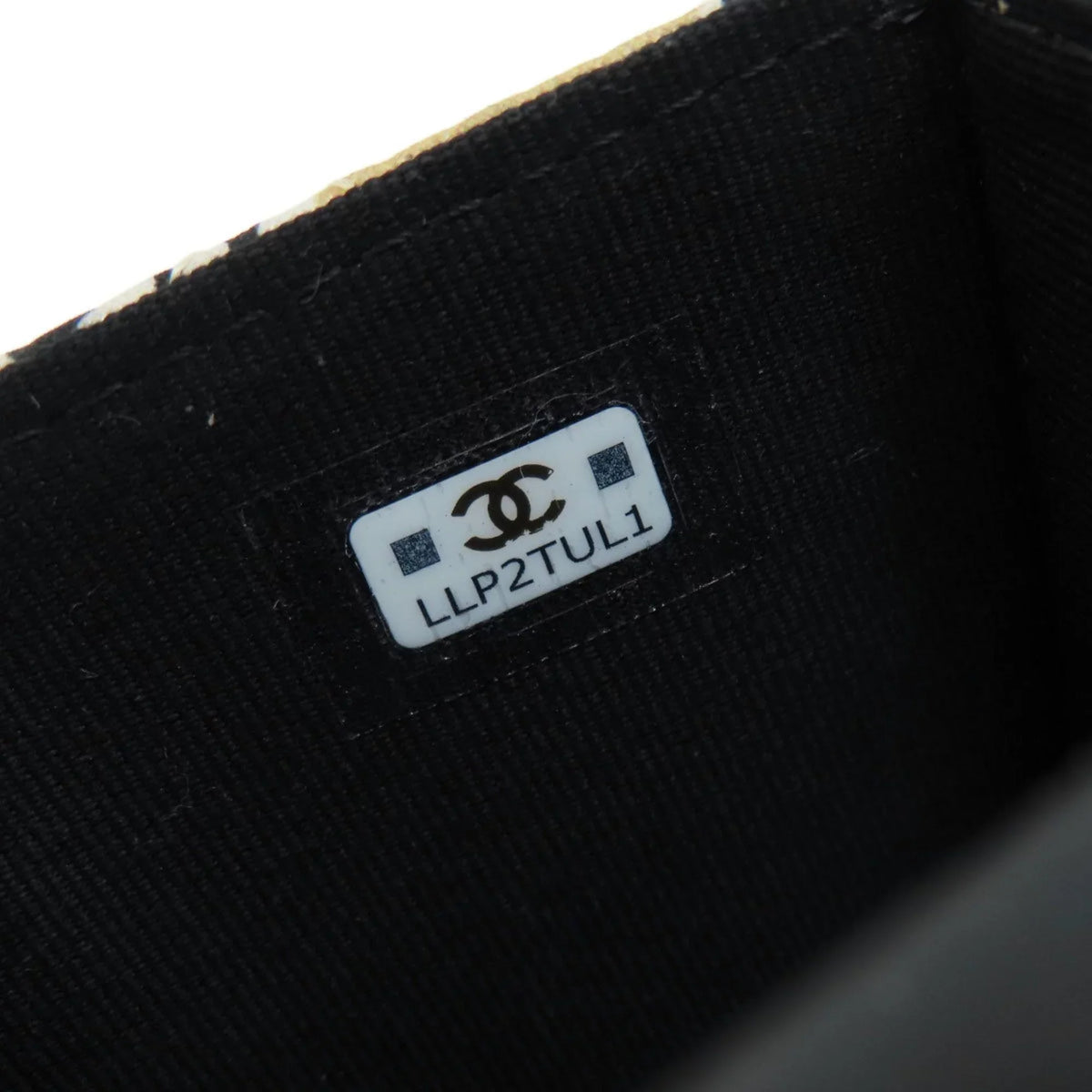 Pre-Owned Chanel Chain Sizehoulder Coco Mark Bag Cotton Women's CHANEL (Good)
