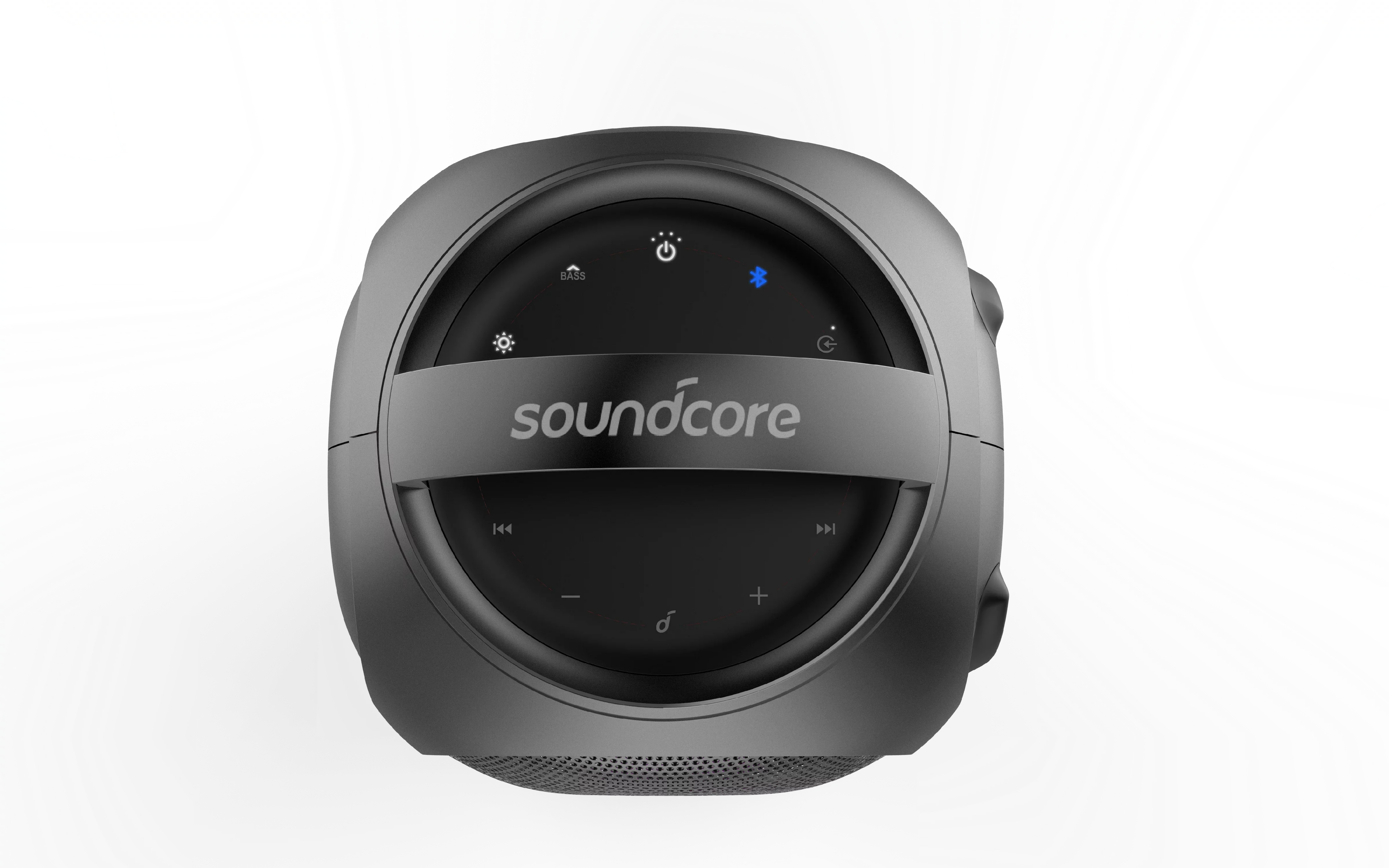 Sizeoundcore Anker Rave Portable Bluetooth Sizepeaker, Black, A3390Z11
