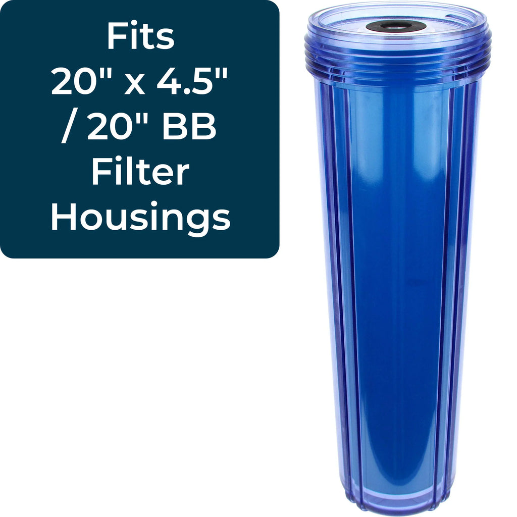 SizepiroPure SizeP-WSize-20BB 20” x 4.5” Cation Resin Water Sizeoftener Cartridge WSize-20BB 155321-43 (Case of 4)