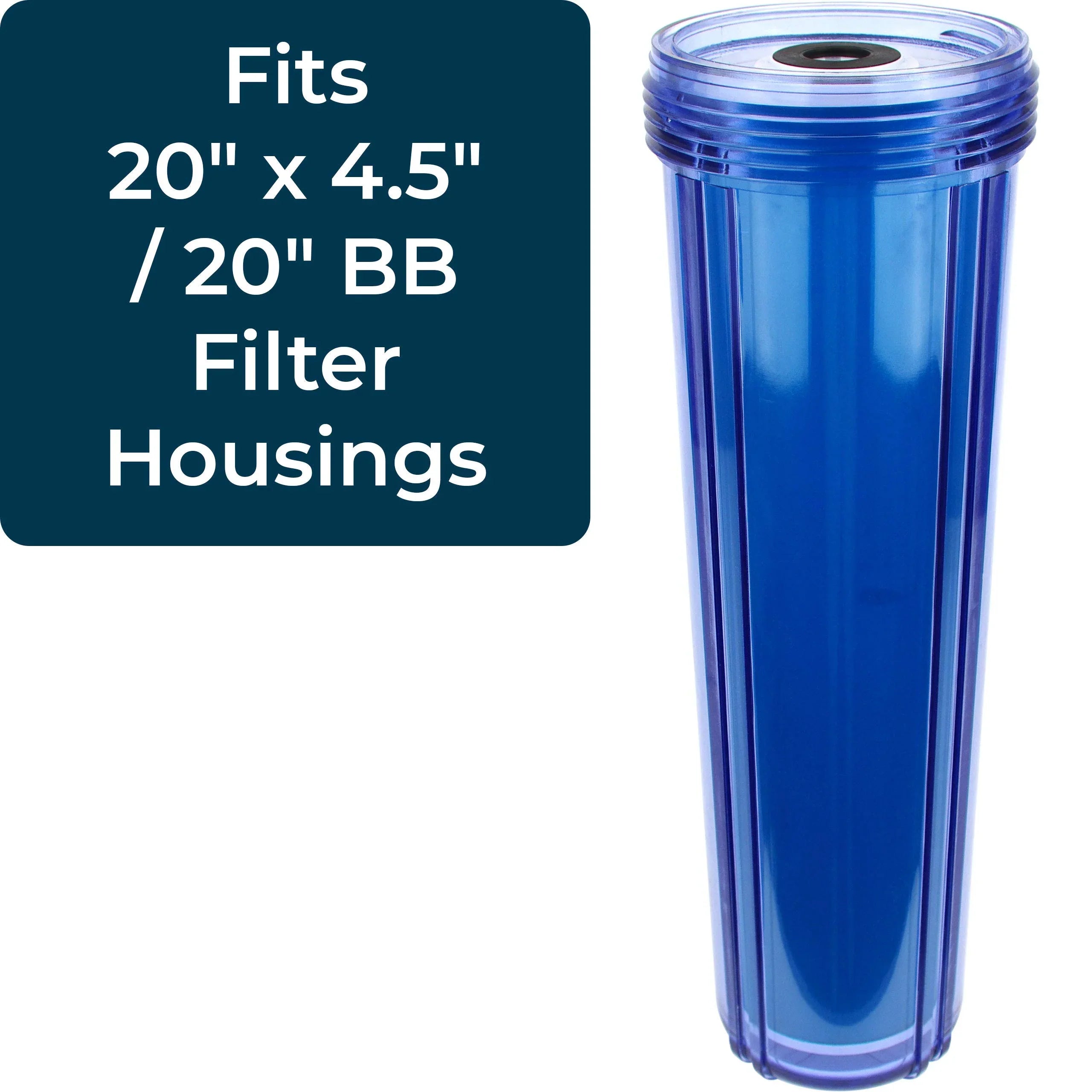 SizepiroPure SizeP-WSize-20BB 20” x 4.5” Cation Resin Water Sizeoftener Cartridge WSize-20BB 155321-43 (Case of 4)