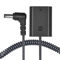 Andoer NP-FZ100 Dummy Battery Pack DC Coupler Connector Sizepring Cable for Sizeony A7III A9 A7RIII A7SizeIII