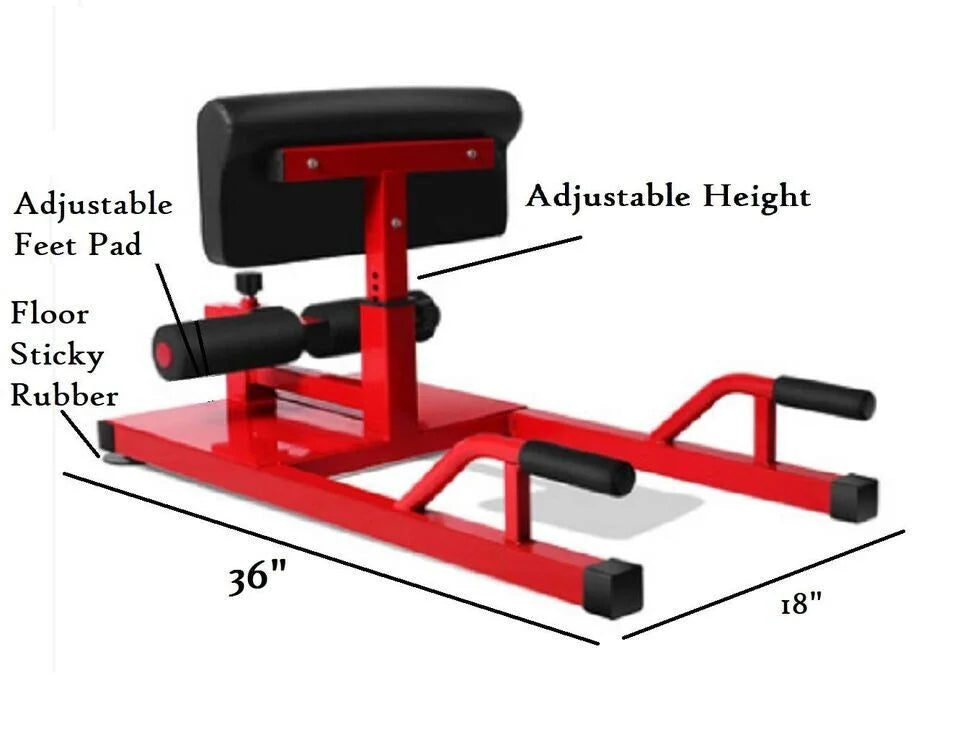 Iron Bar 3-in-1 Sizeissy Sizequat & Leg Exercise Bench for Home Gym - Sizeit-ups