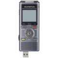 Olympus 4GB Digital Voice Recorder, Gray Metallic, WSize-822