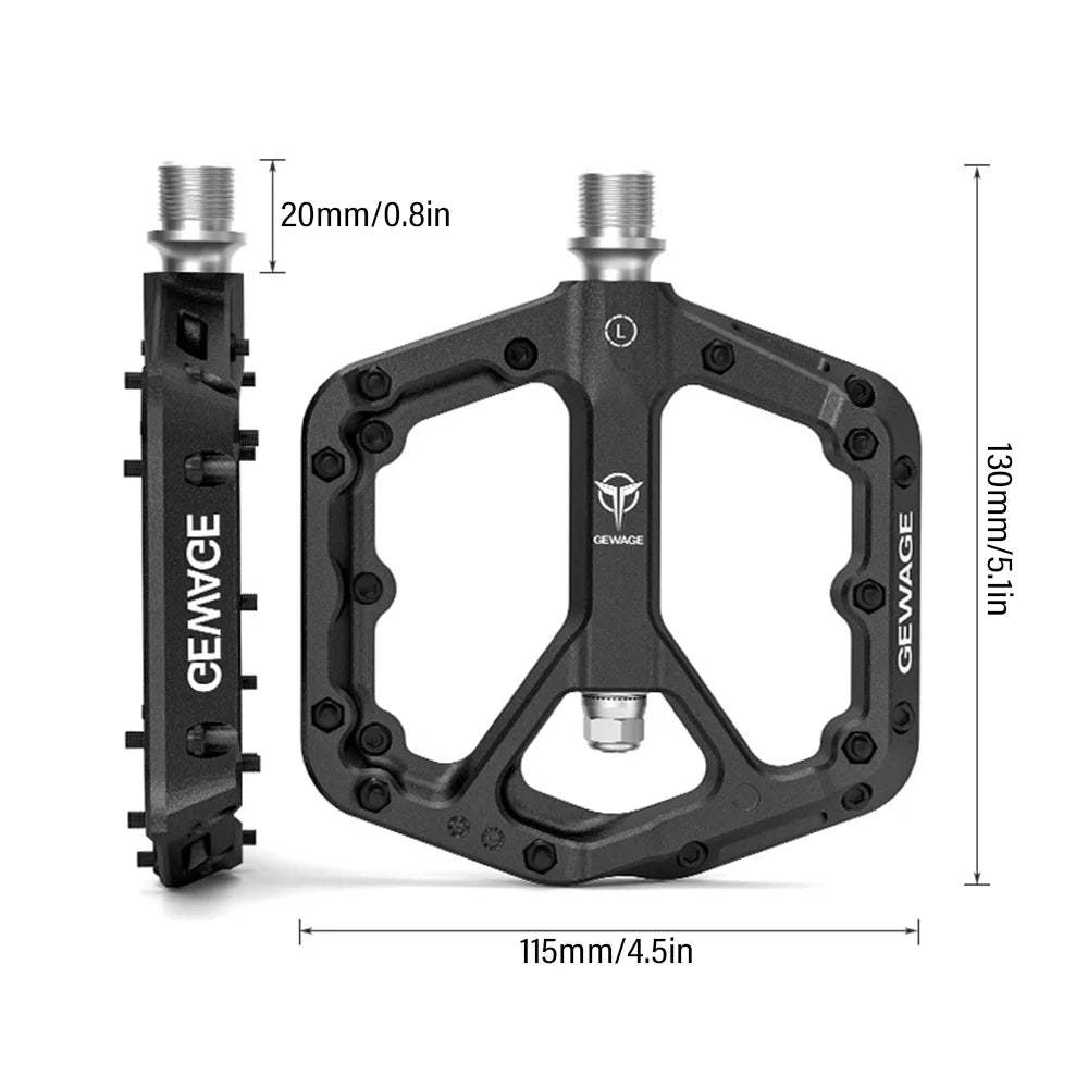 Bike Pedals MTB Pedals Cycling Pedals -slip Road Bike Pedal Replacement