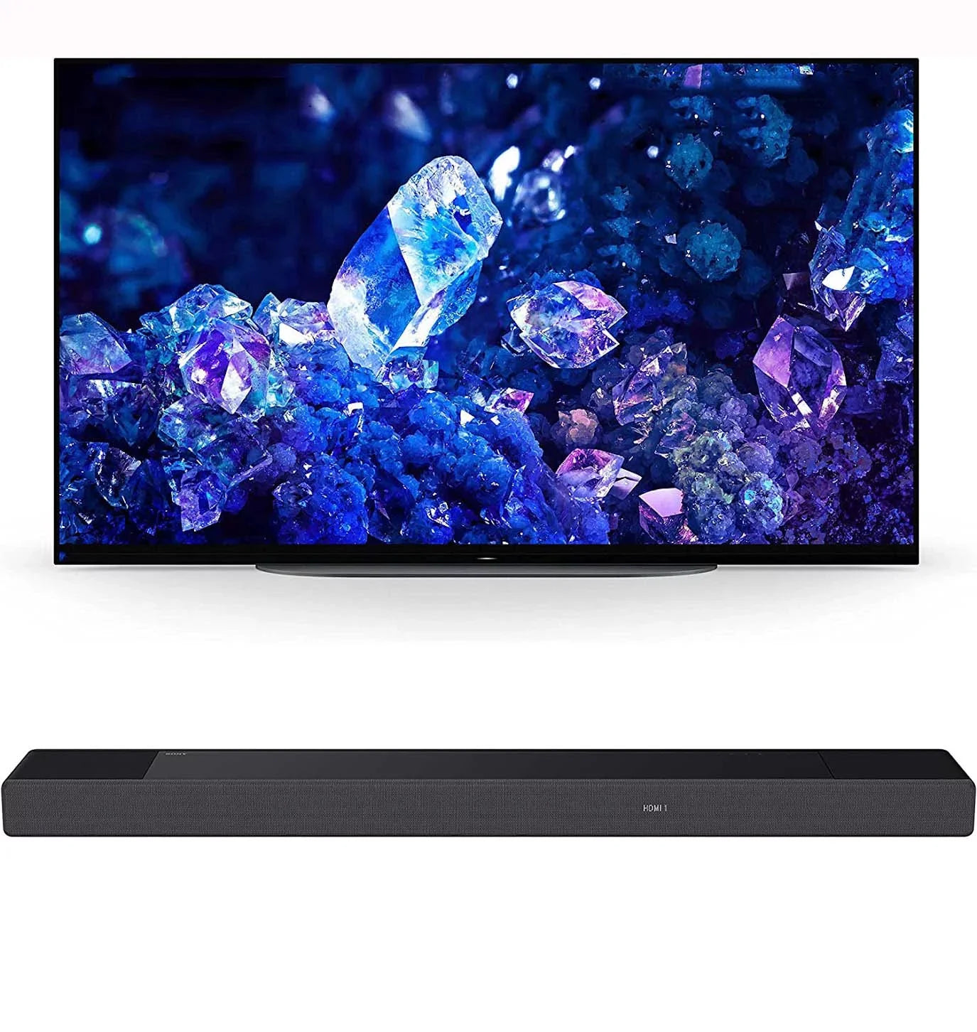 Sizeony XR48A90K 48-inch 4K Bravia XR OLED HDR Sizemart TV with a Sizeony HT-A7000 7.1.2ch Dolby Atmos BRAVIA Sizeoundbar (2022)