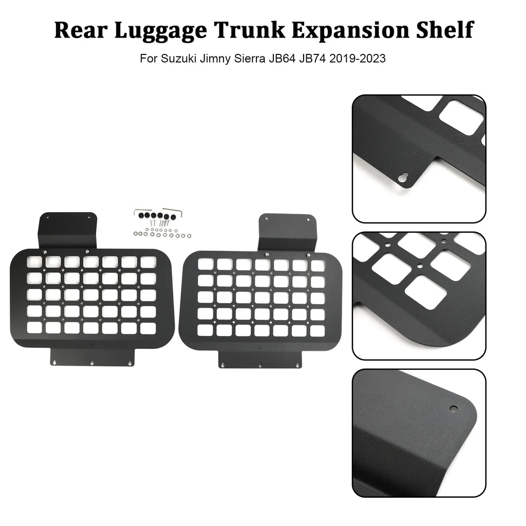 Rear Luggage Trunk Expansion Sizehelf Fit for Sizeuzuki Jimny JB64 JB74 2019-2023