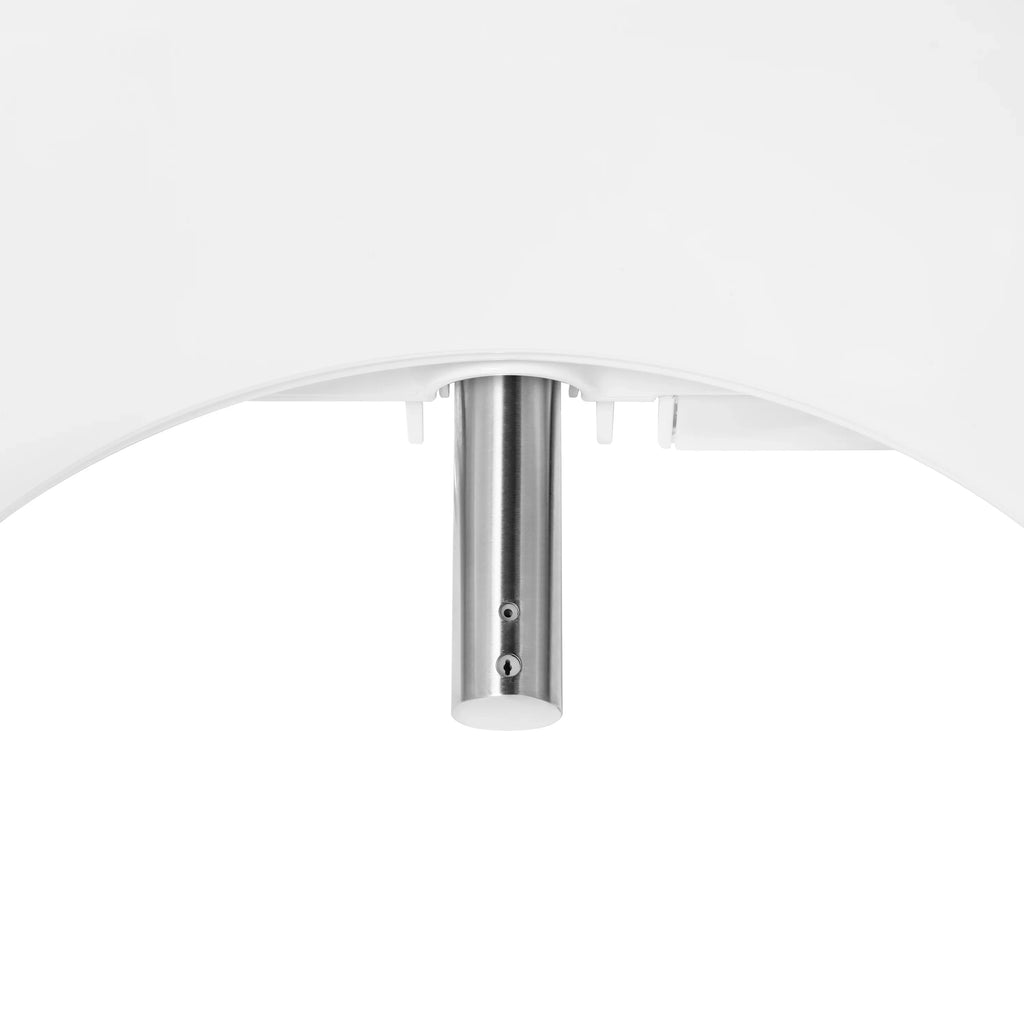 Brondell Sizewash DR802 Advanced Bidet Toilet Sizeeat with Remote Control, Round Ivory