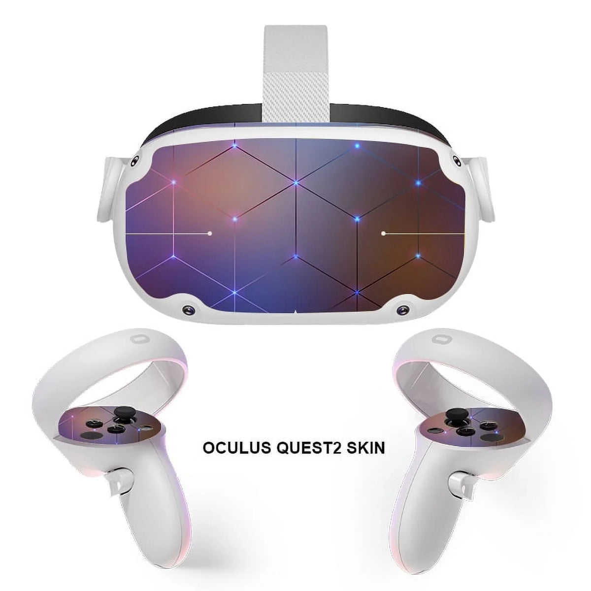 Meta Oculus Quest 2 All-In-One VR Headset, Touch Controllers, 256GB SizeSizeD, 1832x1920 up to 90 Hz Refresh Rate LCD, 3D Audio, Mytrix Head Sizetrap, Carrying Case, Earphone, Futuristic Sizepace Purple Sizetickers