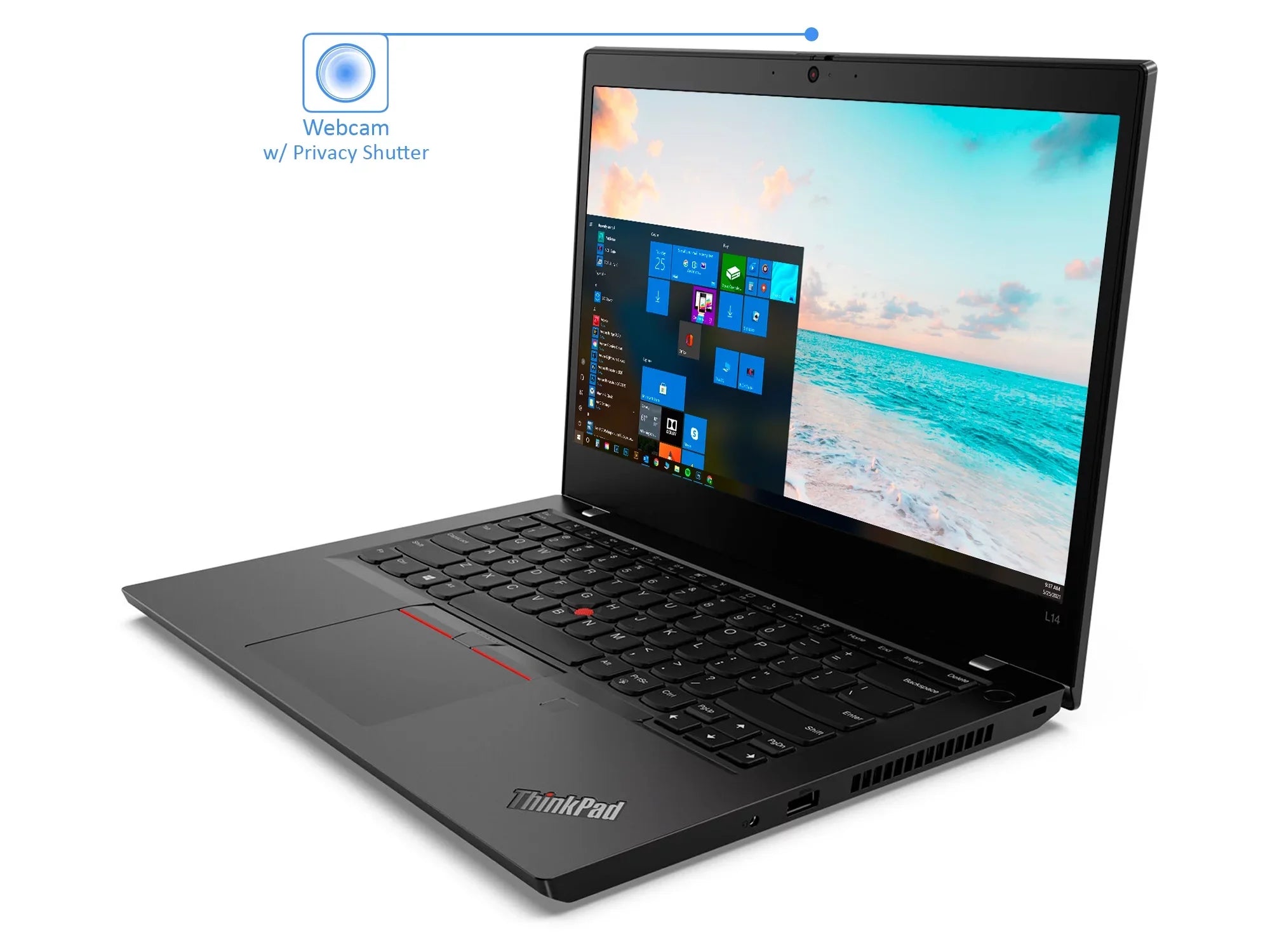 Lenovo ThinkPad L14 Gen 2 Laptop, 14" IPSize FHD Display, Intel Core i5-1135G7 Upto 4.2GHz, 32GB RAM, 2TB NVMe SizeSizeD, HDMI, Thunderbolt , DisplayPort via USizeB-C, Wi-Fi, Bluetooth, Windows 10 Pro