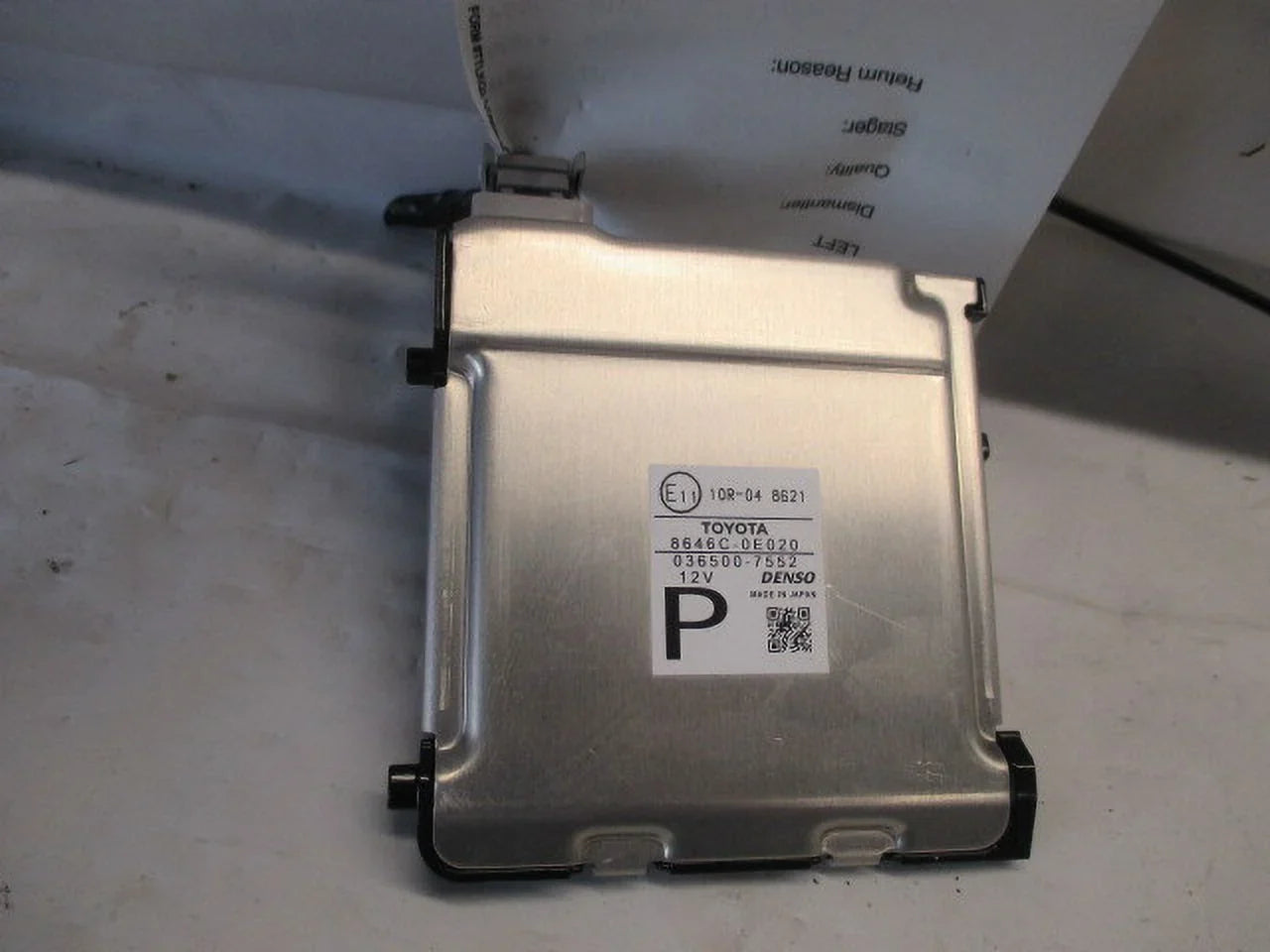 Pre-Owned 2018 2019 Toyota Highlander Front Lane Departure Camera Windshield Mount OEM (Good)