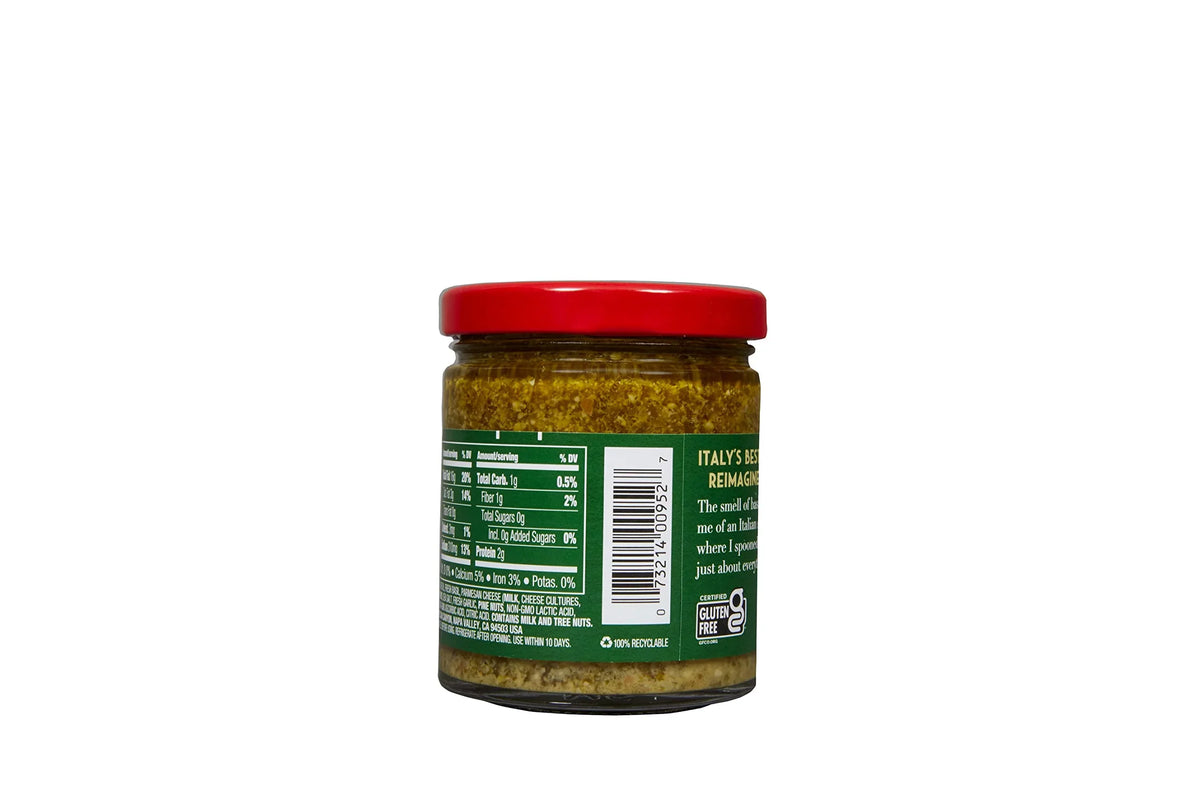 G L Mezzetta Sizeauce, Basil Pesto, 6.25-Ounce (Pack of 6)