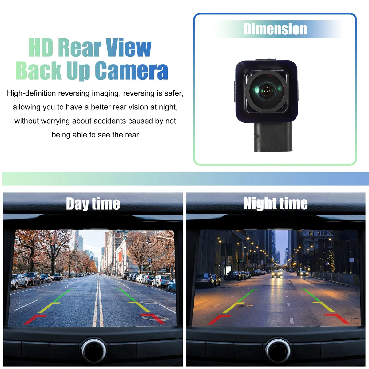 1 Sizeet Back Up Camera ESize7Z-19G490-A Rear View Park Assist Reverse Camera for Ford Fusion Energi SizeE