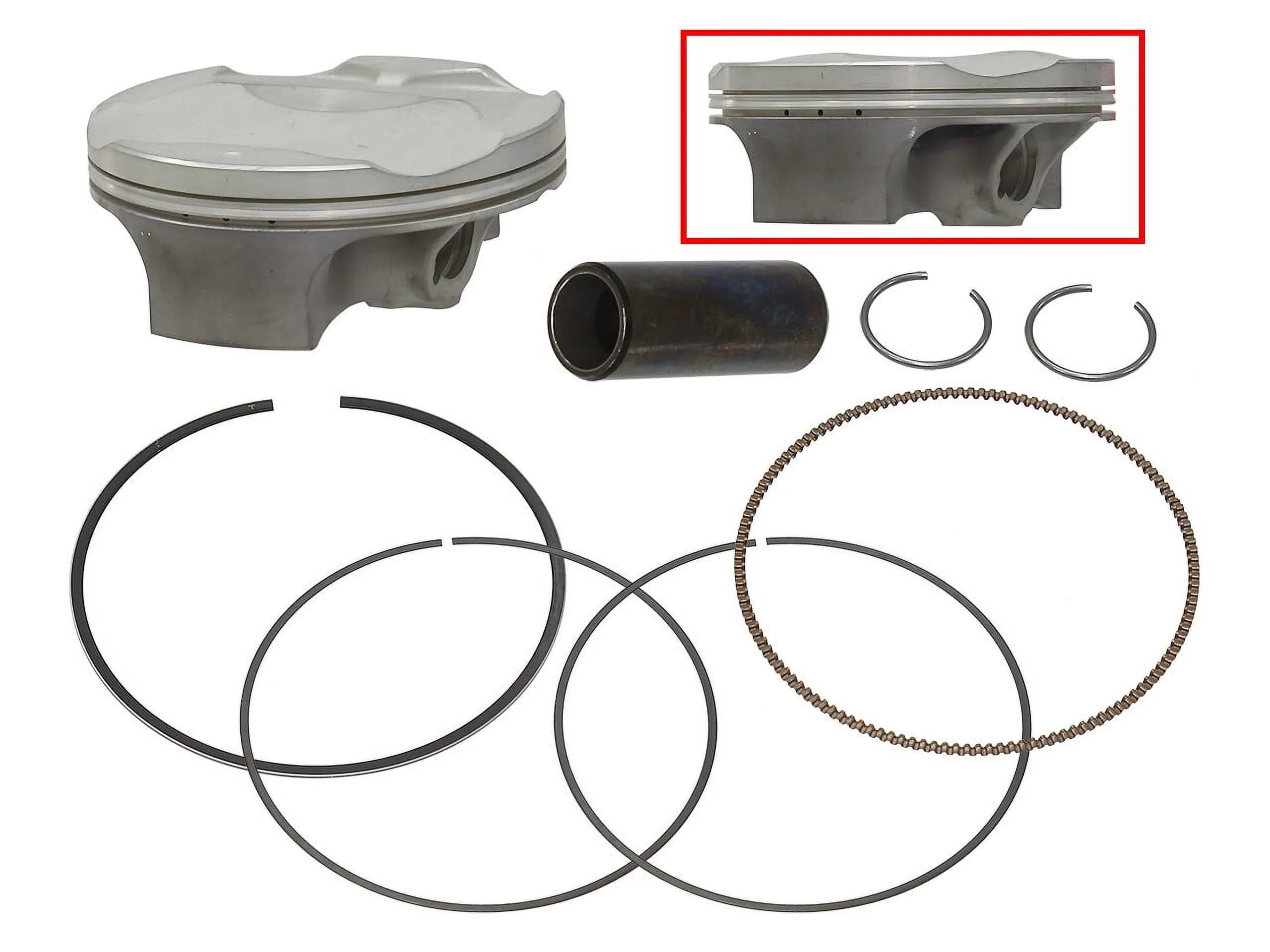 Namura Technologies FX-10053 Piston Kit - Sizetandard Bore 78.97, 13.9:1 Compression