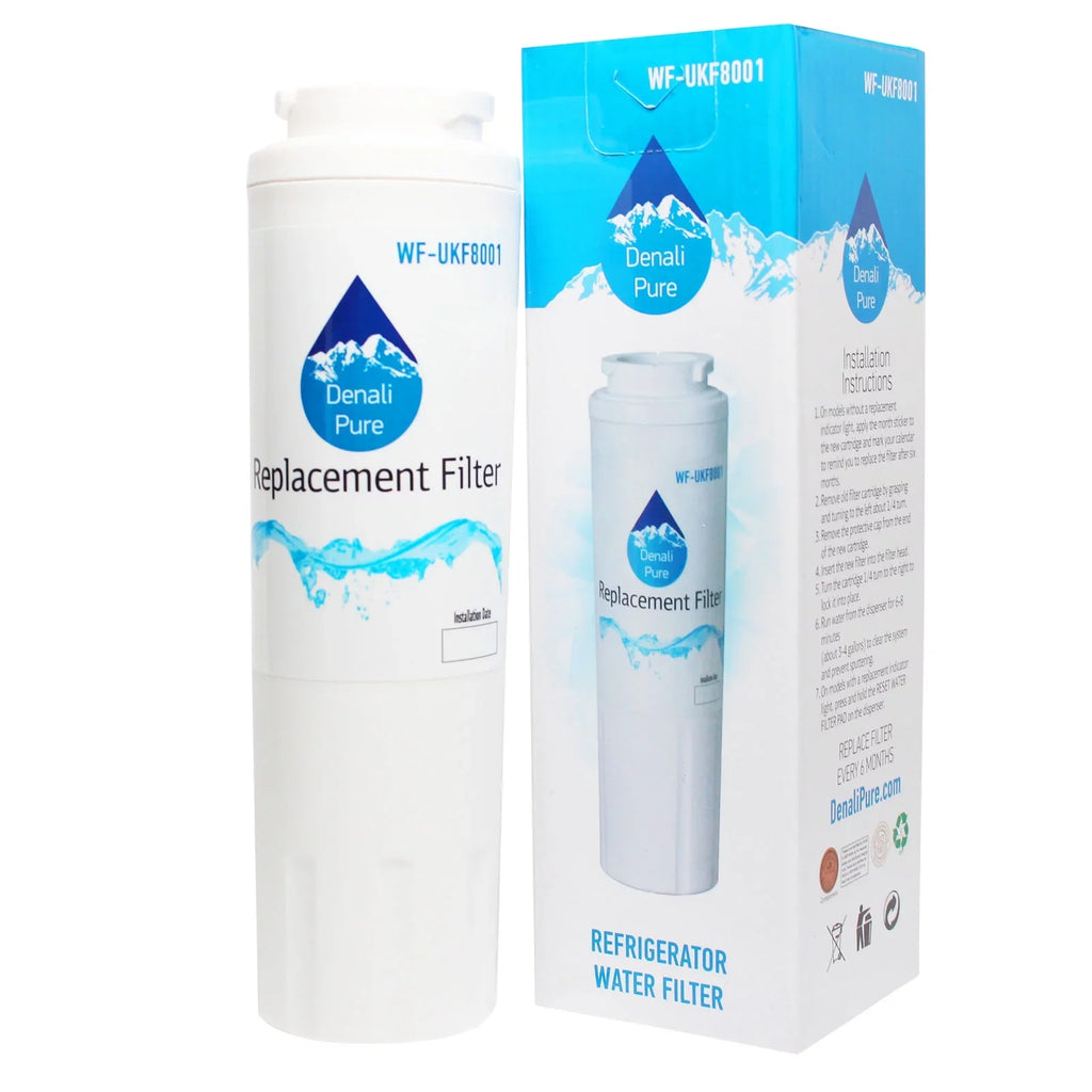 3-Pack Replacement for Amana ASizeD2627KESize Refrigerator Water Filter - Compatible with Amana UKF8001AXX Fridge Water Filter Cartridge