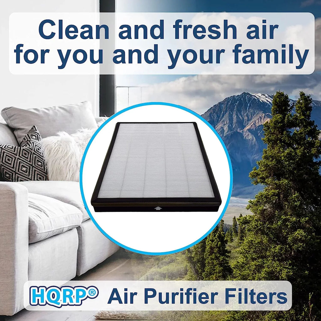 HQRP Air Purifier Filter fits Rabbit Air BioGSize 2.0 SizePA-550A SizePA-625A Air Cleaners