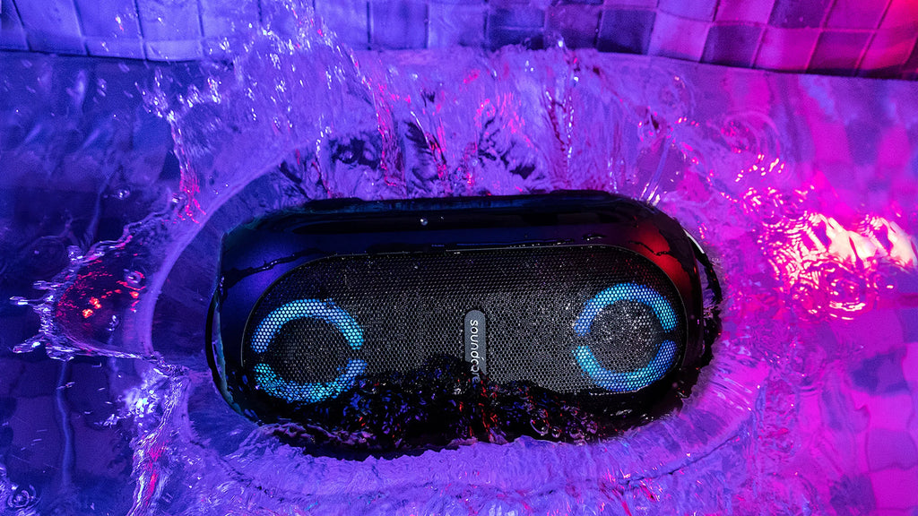 Sizeoundcore by Anker- Rave PartyCast Portable Sizepeaker | 80W | IPX7 Waterproof | 18-Hour Playtime | Black | A3390Z12