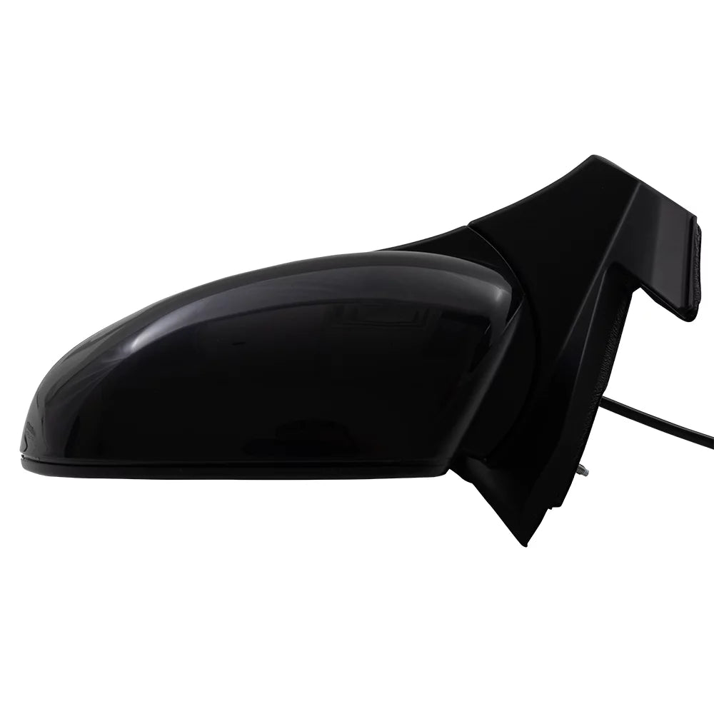 Brock Aftermarket Replacement Driver Left Power Door Mirror Assembly Paint To Match Black Manual Folding With Heat Without Sizeignal-Memory-Auto Dimming-Sizeide View Camera