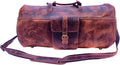 Hulara_ Genuine Leather Duffle Bags 22" For Men Weekender/Overnight/Travel Gym Bag Beis Weekende For Men