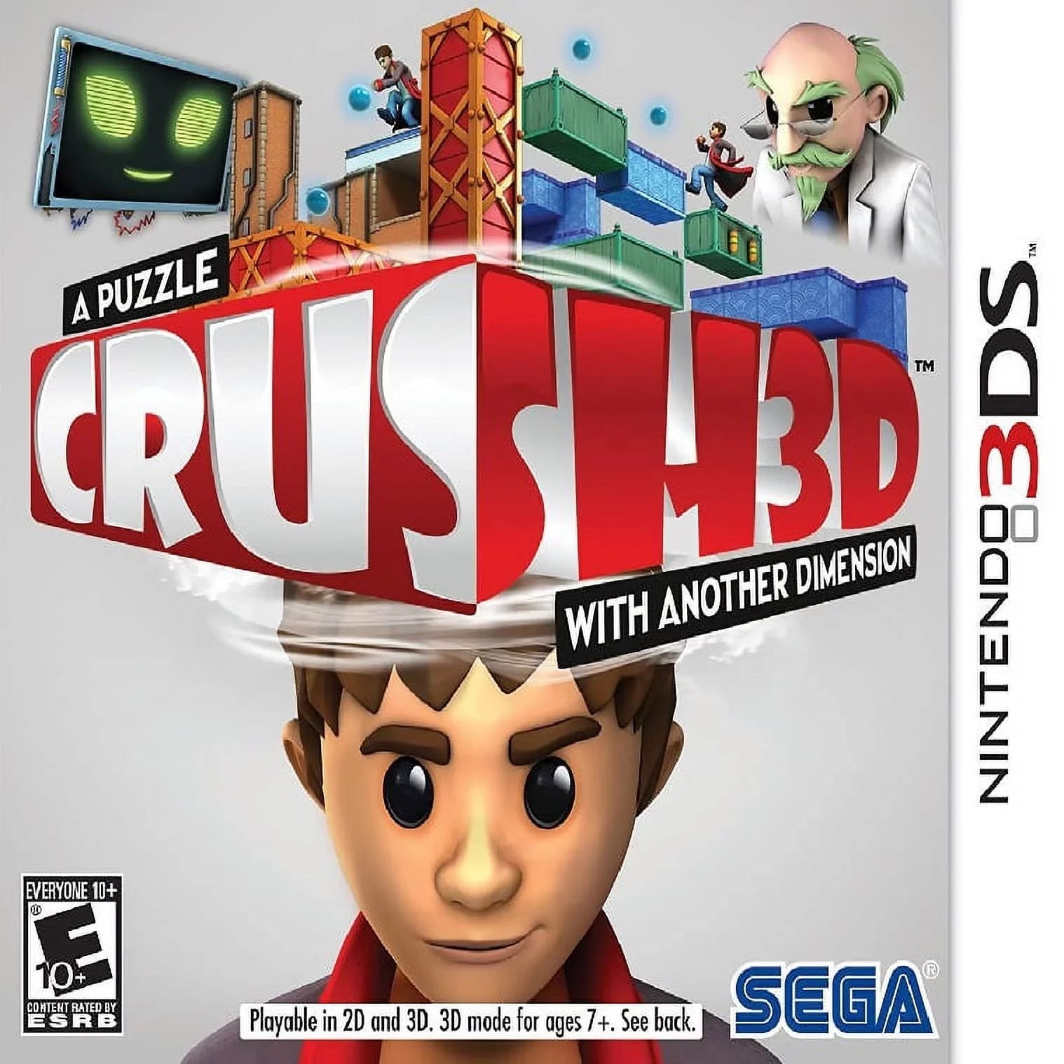 Restored Crush 3D 3DSize (Nintendo 3DSize, 2012) (Refurbished)
