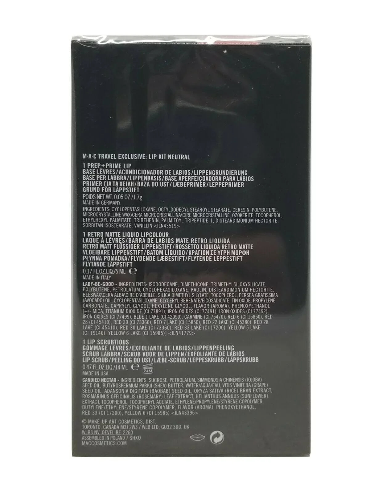 MAC Travel Exclusive Lip Kit Neutral
