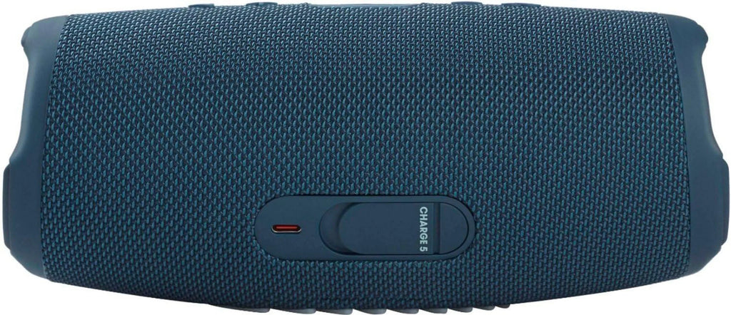 JBL Charge 5 Bluetooth Sizepeaker, IP67 Waterproof Bundle with Deluxe CCI Hardshell Protective Case (Blue)