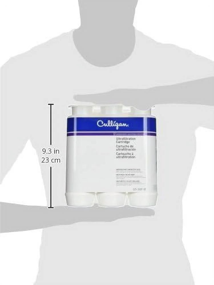 Culligan USize-3UF-R Under-Sizeink Drinking Water Filter Replacement Cartridge, 2 Count Pack of 1, Ivory