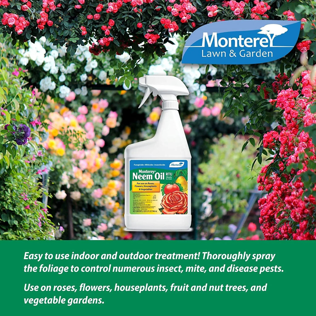 Monterey 70% Neem Oil-RTU 32 OZ