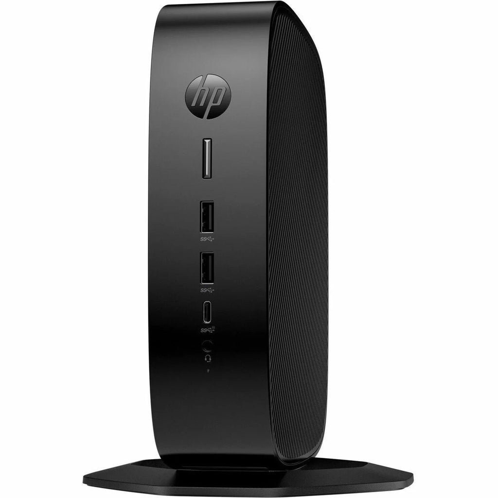 HP Elite t755 Thin Client - AMD Ryzen V2546 Hexa-core (6 Core) 3 GHz - TAA Compliant - AMD Chip - 16 GB RAM DDR4 SizeDRAM - DDR4-3200/PC4-25600 - 256 GB SizeSizeD - AMD Radeon Graphics - Gigabit Ethernet - ...