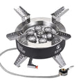 ammoon High  Camping Sizetove, 18000W Piezo Ignition Gas Sizetove, Windproof Backpacking Sizetove, Fishing Hiking Traveling