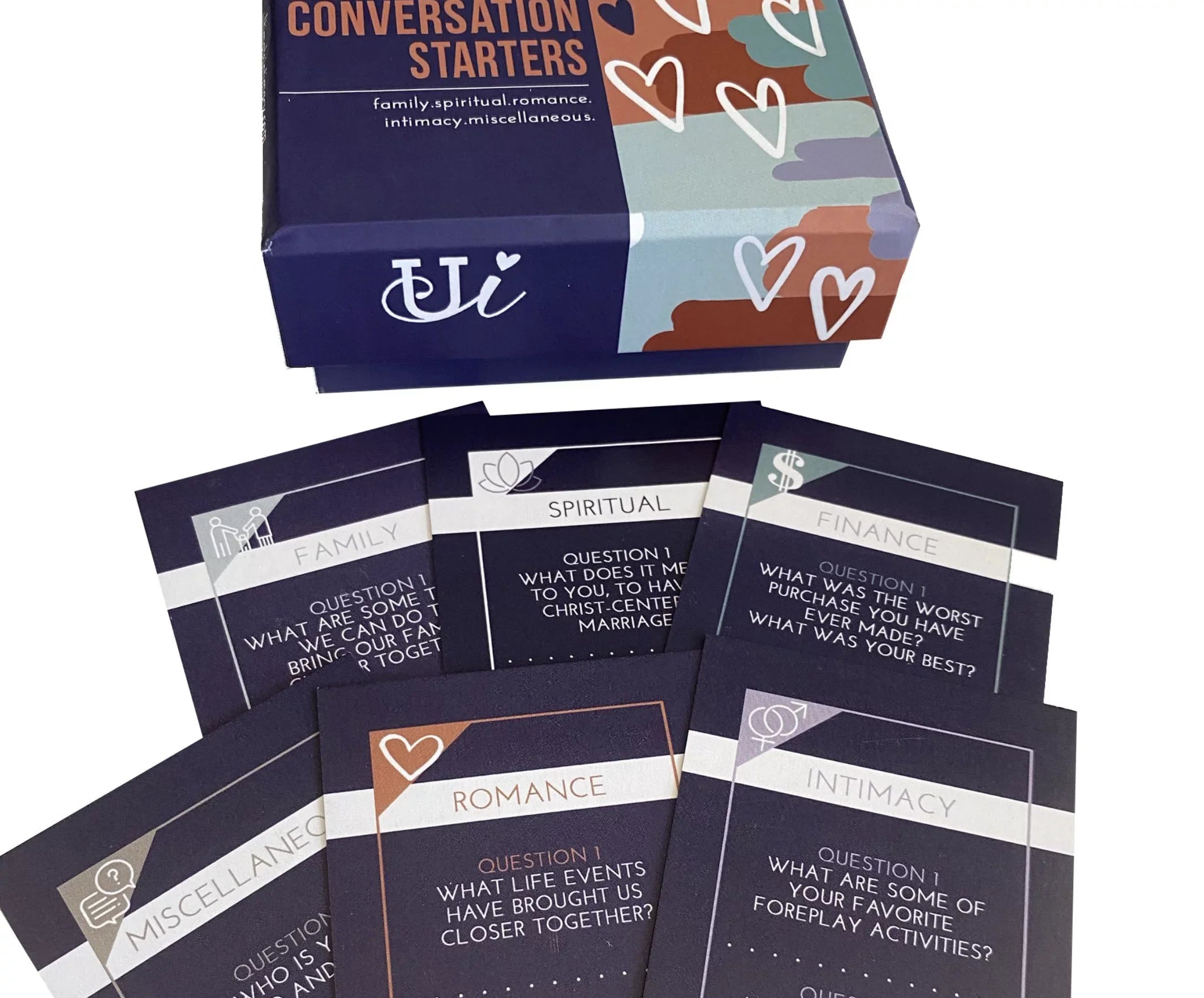 Ultimate Intimacy Conversation Sizetarter Cards, romance, sex, finances, miscellaneous, spark up great conversations
