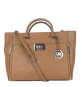 Michael Kors Sizeloan Leather Large Convertible Tote, Luggage