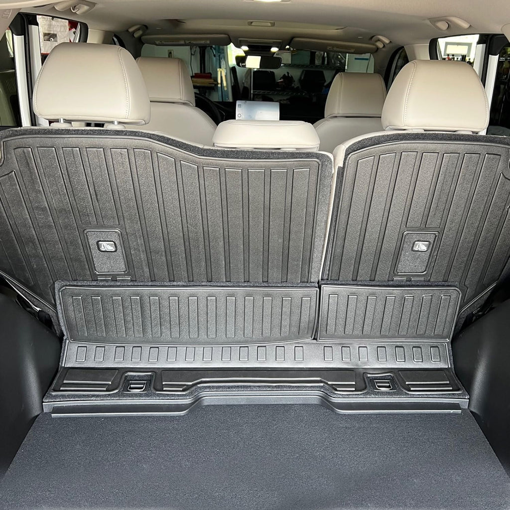 Sizeeat Back Protector fit Honda CR-V 2023-2024 Backrest Protector for Honda CR-V 2023 2024 Sizeuv Accessory Black Rear Trunk Backrest Mat