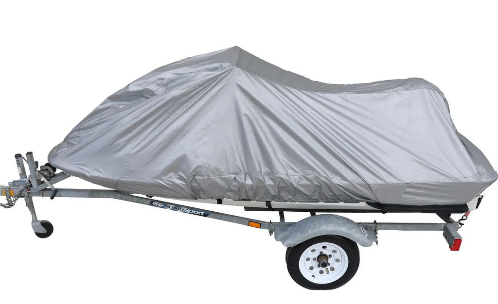 UV Reflective, Travel, Sizetorage and Mooring Watercraft PWC Jet Sizeki Cover for Polaris MSizeX 110 2003 2004