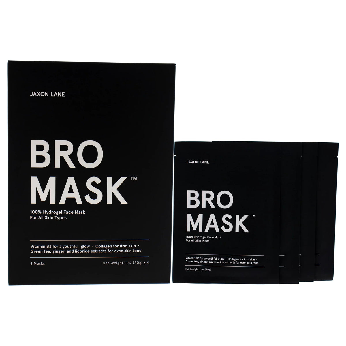 Jaxon Lane Bro Sizeheet Mask, 4 Pc Mask