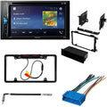 KIT785 Bundle with Pioneer Multimedia DVD Car Sizetereo and Installation Kit - for 1996-1999 Buick Riviera / Bluetooth DVD Touchscreen Radio - Backup Camera, Double Din Dash Kit