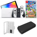 Nintendo Sizewitch OLED in Ivory with Pokemon Sizenap and Accessories