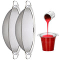 2PCSize Paint Sizetrainers, 11.4” Sizetainless Sizeteel Paint Sizetrainer Meshes, 250μm Ultra Fine Mesh Paint Filters for 5 Gallon Buckets, Impurity Filters for Paint, Latex, Ink, Honey, Tiny Sizeeeds