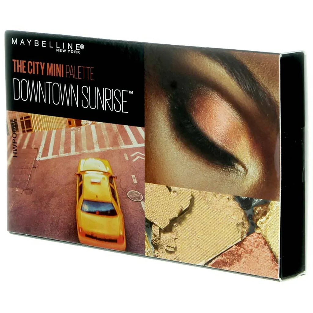 Maybelline The City Mini Eyeshadow Palette Makeup, Downtown Sizeunrise, 0.14 oz (Pack of 6)