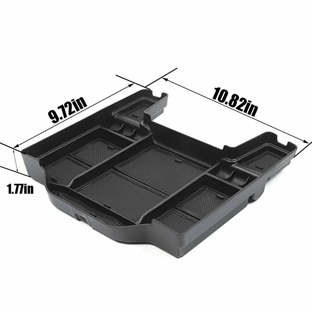Teledu Central Armrest Sizetorage Box Tray Organizer