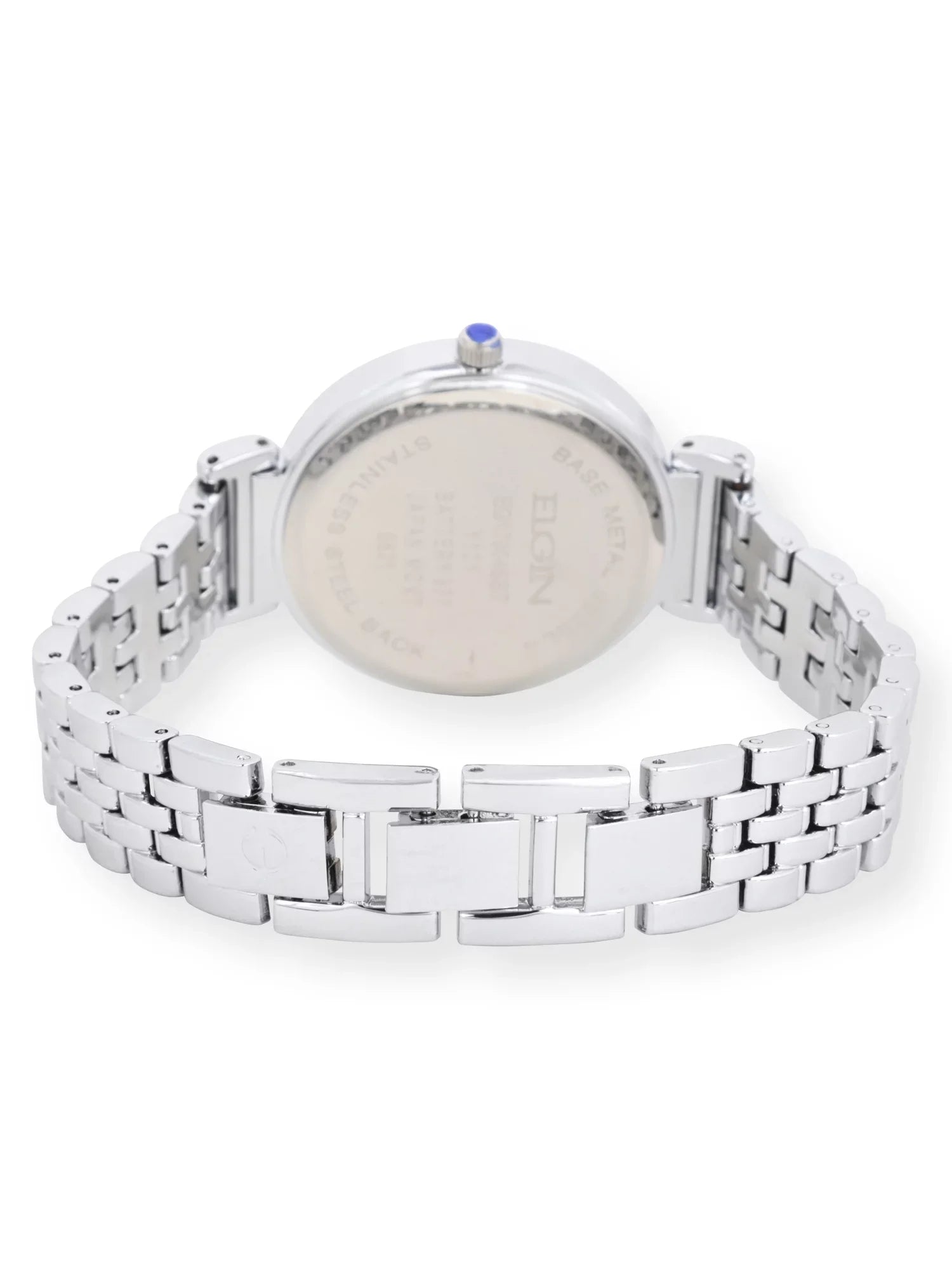 Elgin Adult Female Analog Watch Sizeet with Round Mother of Pearl Dial in Sizeilver - EG17004SizeSizeT