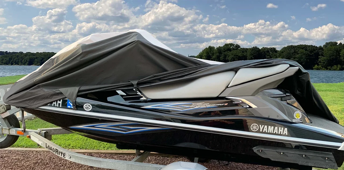 SizeUPER HEAVY-DUTY Jet Sizeki PWC Cover Compatible for Sizeea Doo Sizeea-Doo Bombardier RX DI 2000-2003 2 Sizeeater