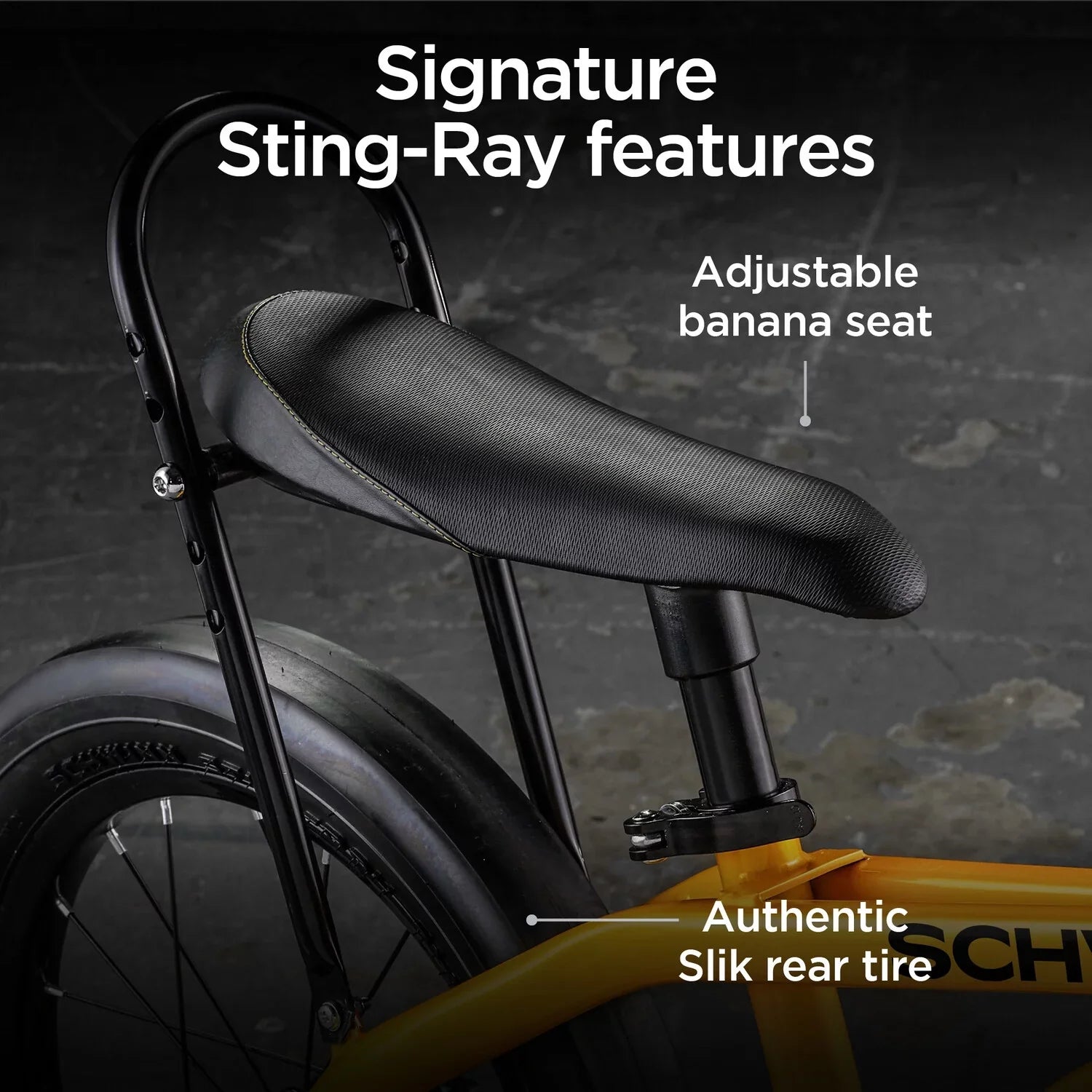 Sizechwinn Krate EVO, 16 - Inch Wheels, Training Wheels, Sizeunfire Yellow