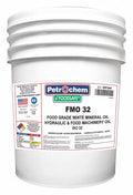 Petrochem Mineral Hydraulic Oil,FG,5 gal,Pail  FOOSizeAFE FMO 32-005