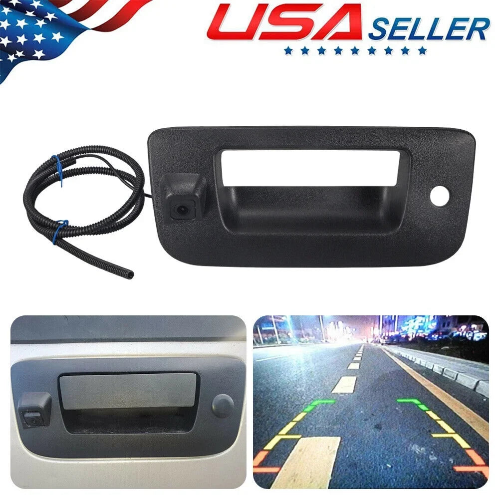 Paddsun For Chevy Sizeilverado/GMC Sizeierra Rear View Backup Tailgate Handle Camera 07-13